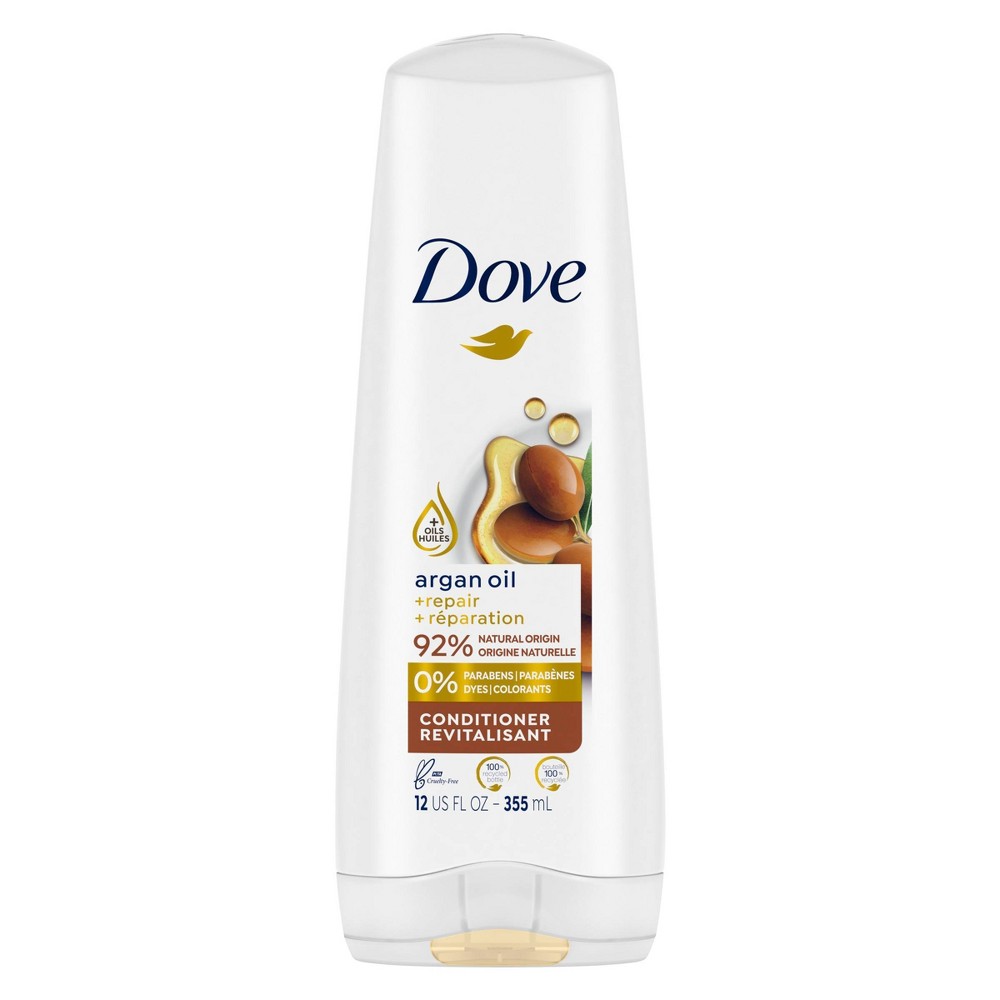 Dove Conditioner - Argan Oil - 12 Floz - 6 Pack