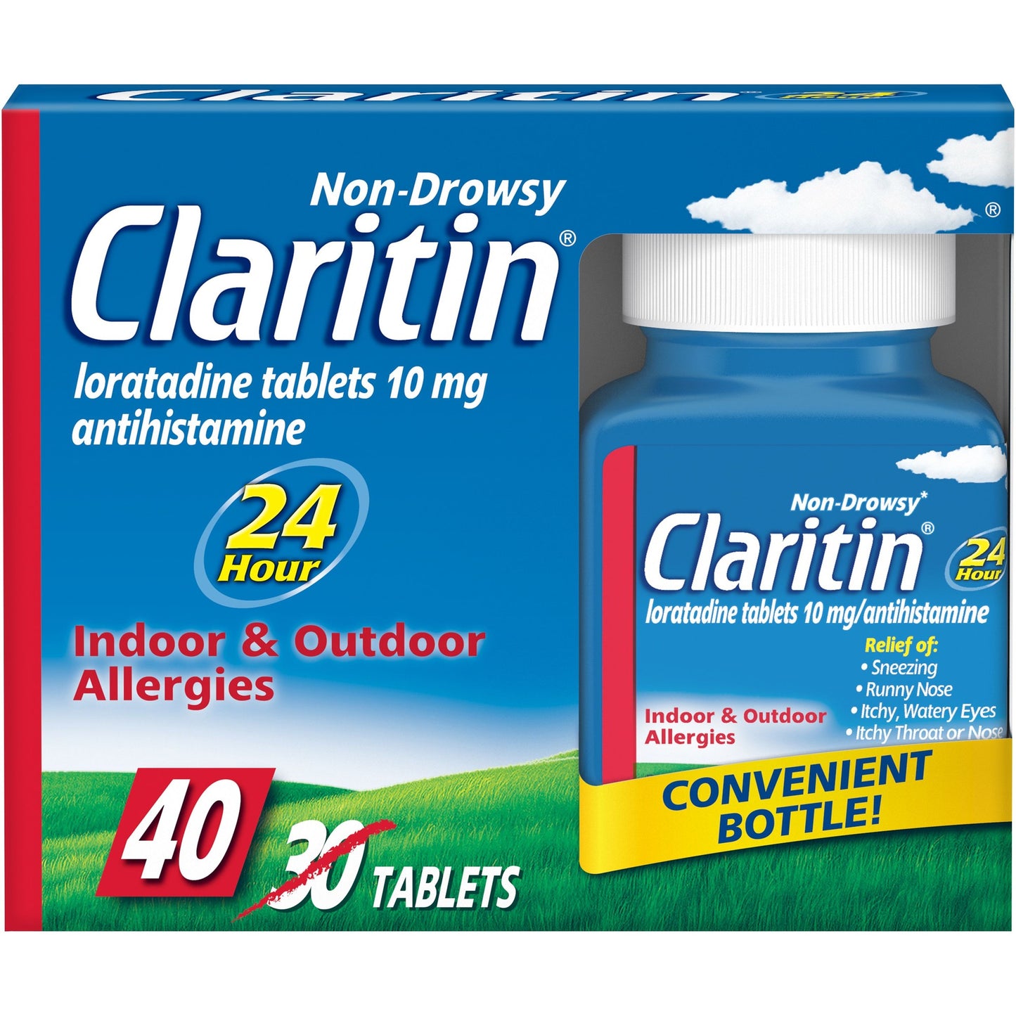 Claritin - Tablets - 40 Ct - 1 Pack