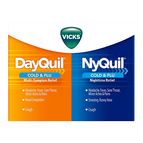 Dayquil/Nyquil Combo Pack - Cold & Flu - 24 Liquicaps - 1 Pack