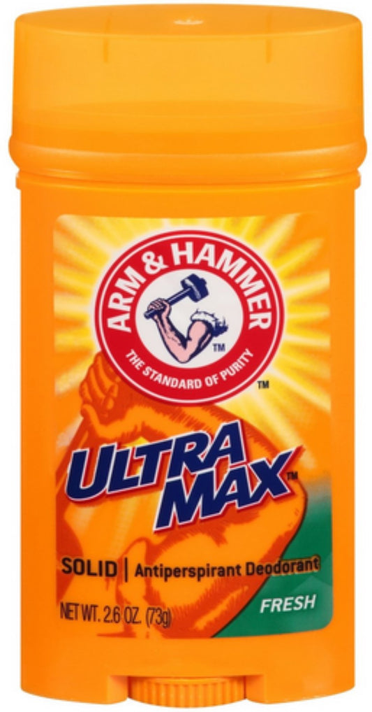 Arm & Hammer Deodorant - Ultra Max Fresh - 2.6 Oz - 6 Pack