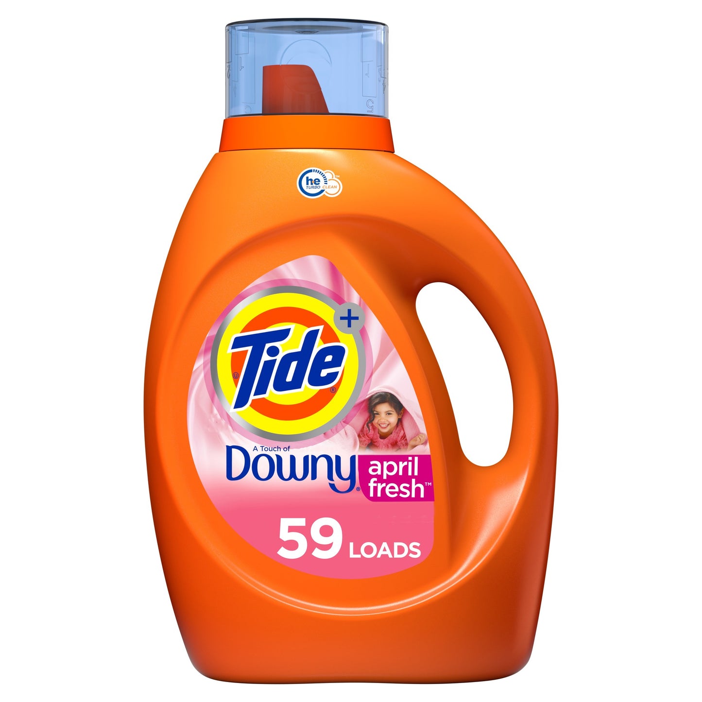 Tide - Liquid Detergent - Downy April Fresh - 92 Floz - 4 Pack