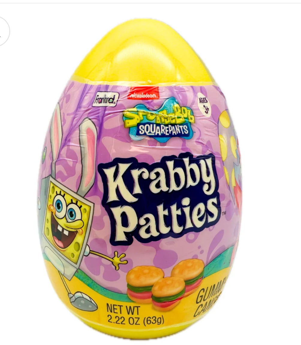 71607 – Krabby Patties Giant Plastic Egg – 2.22oz, 6pk x 2