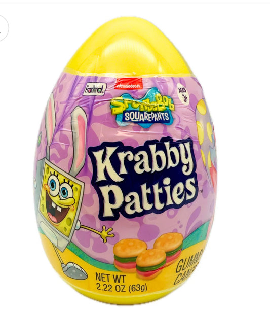 71607 – Krabby Patties Giant Plastic Egg – 2.22oz, 6pk