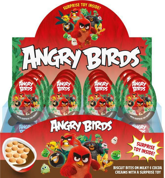 24PK ANGRY BIRD CHOCOLATE EGGS