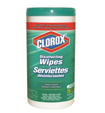 Clorox Disinfectant Wipes - Fresh Scent - 75 Ct - 6 Pack