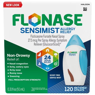 Flonase - Nasal Spray - Sensimist - 120 Sprays - 1 Pack