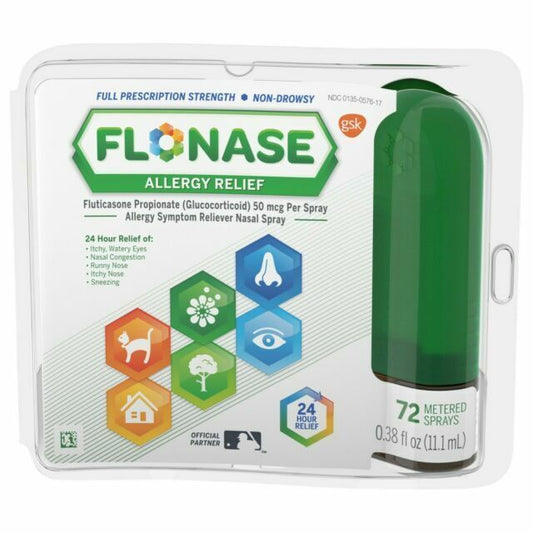 Flonase - Nasal Spray - 72 Sprays - 1 Pack