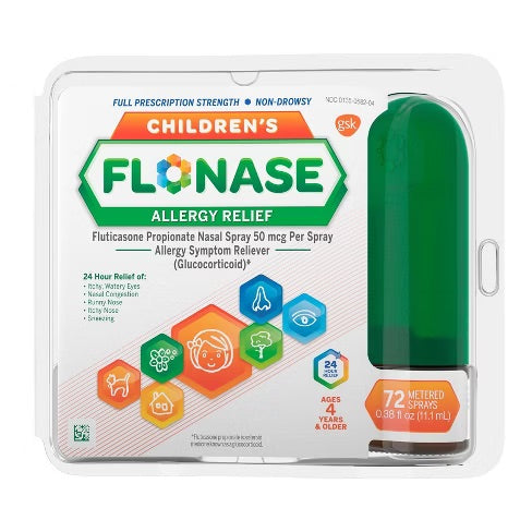 Flonase - Nasal Spray - Childrens - 72 Sprays - 1 Pack