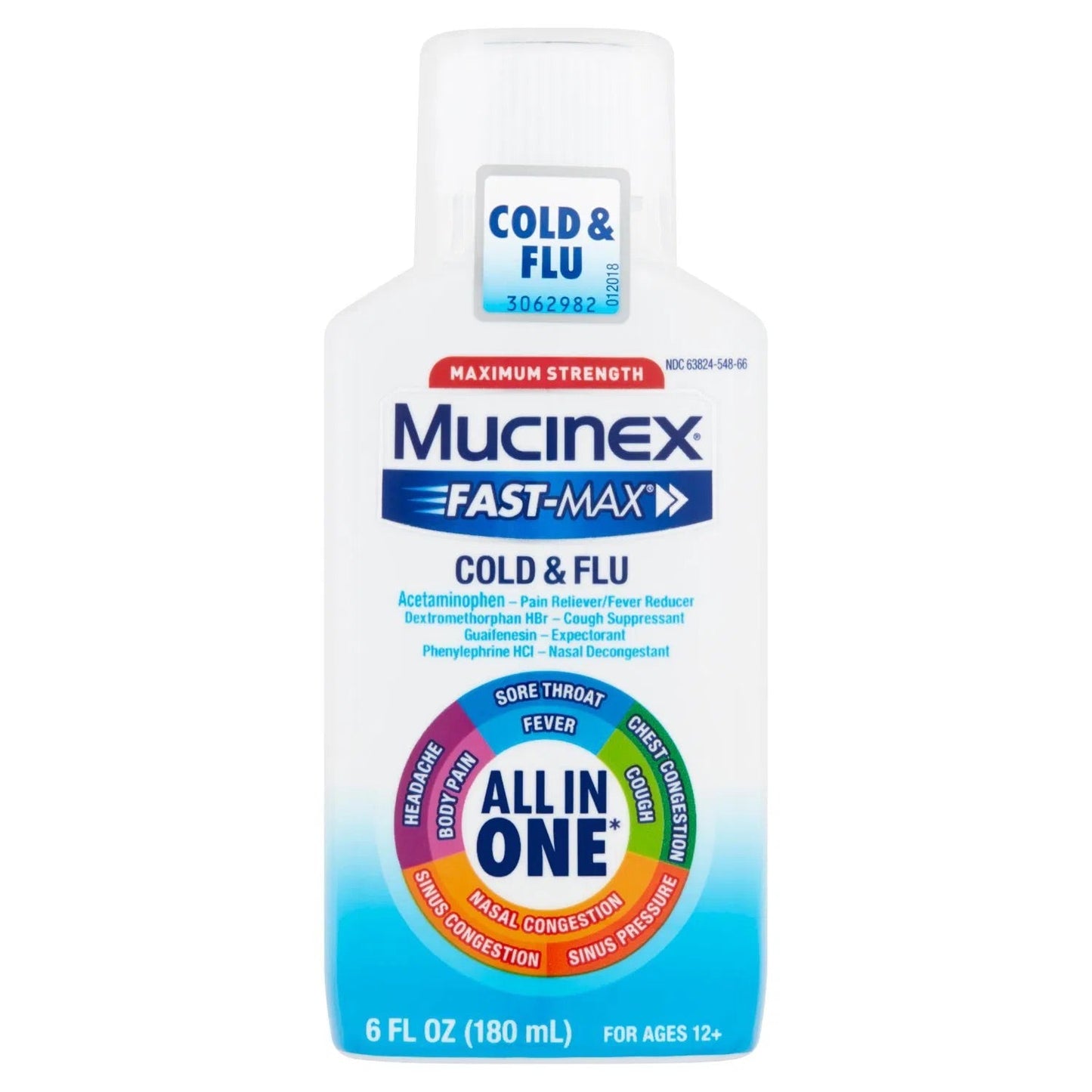 Mucinex - Fast Max Severe Cold..6 Fl Oz - 1 Pack