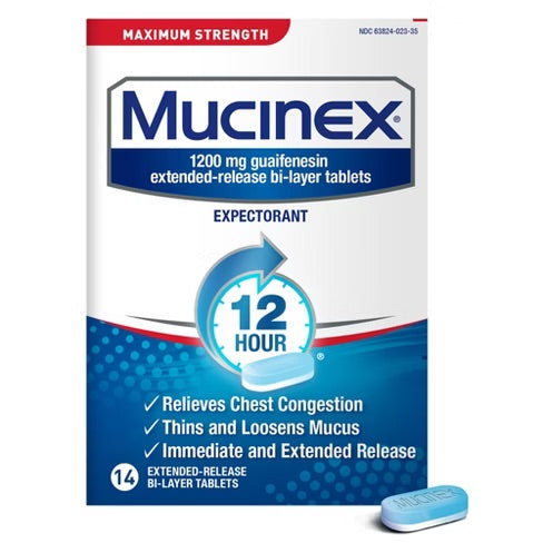 Mucinex - Tablets 14 Count - 1 Pack