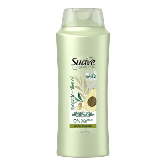 Suave Conditioner - Smoothing 28 Oz - 4 Pack