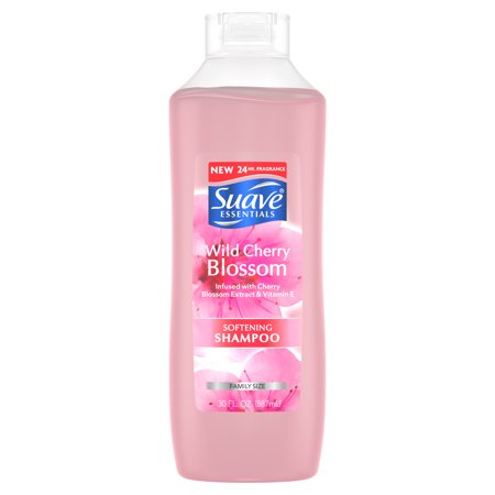 Suave Shampoo - Wild Cherry Blossom - 30 Fl Oz - 4 Pack