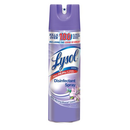 Lysol Aerosol Spray - Early Morning Breeze Spray 19  Floz - 12 Pack