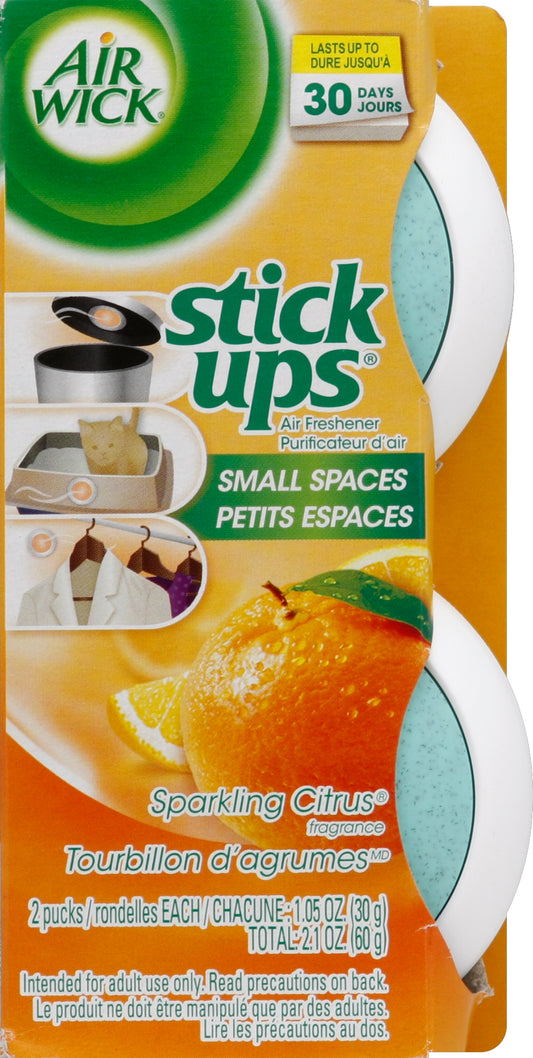 Airwick - Stick Ups - Sparkling Citrus - 2 Ct - 6 Pack