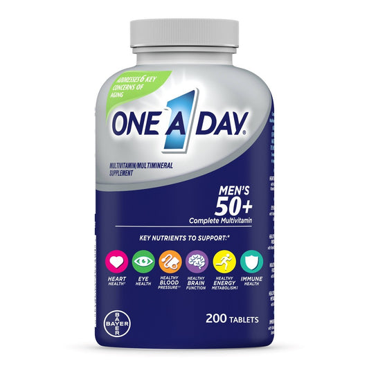 One A Day - Mens 50+ 200 Tablets - 1 Pack