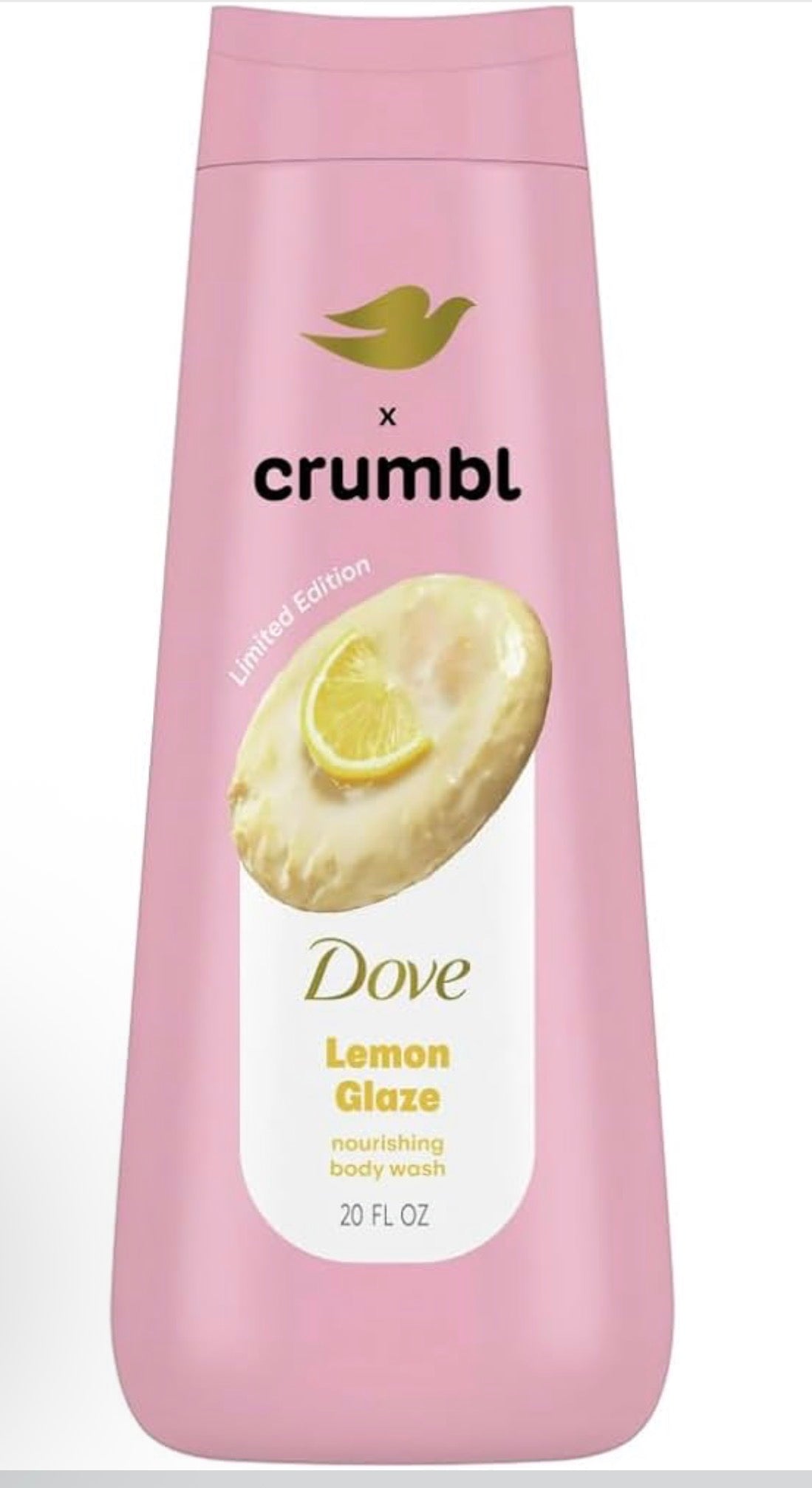 DOVE LEMON GLAZE BODY WASH 591ml 4pack