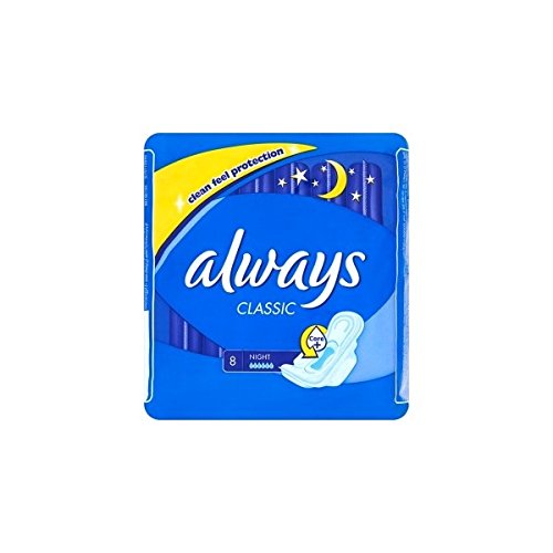 Always - Pads - Classic Night - Size 3 - 8 Ct - 18 Pack