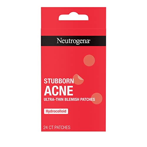 Neutrogena - Stubborn Acne Patches Ultra Thin Hydrocolloid Patches - 24Ct - 1 Pack