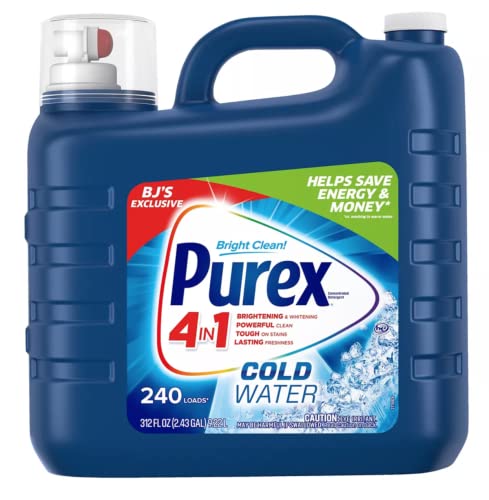 Purex - Coldwater Advancid - 4 In 1 Liquid Laundry Detergent - 312 Floz - 2 Pack