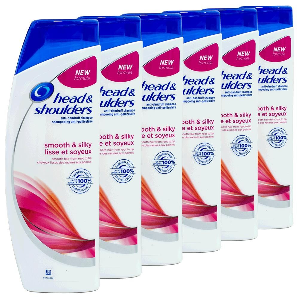 Head & Shoulders Shampoo - Smooth & Silky - 400 Ml - 12 Pack