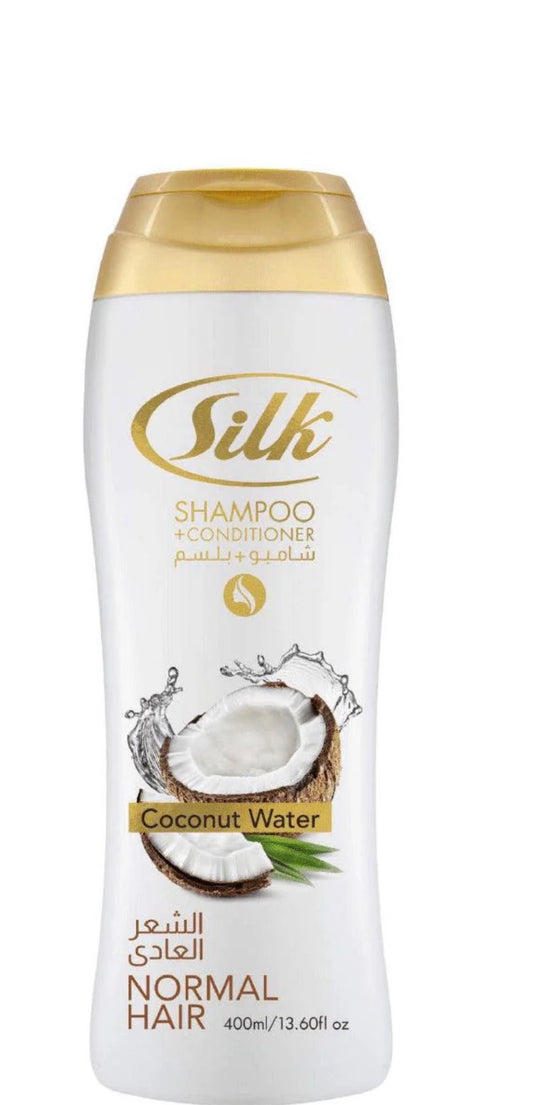 400ml silk normal hair shampoo coconut 24pk