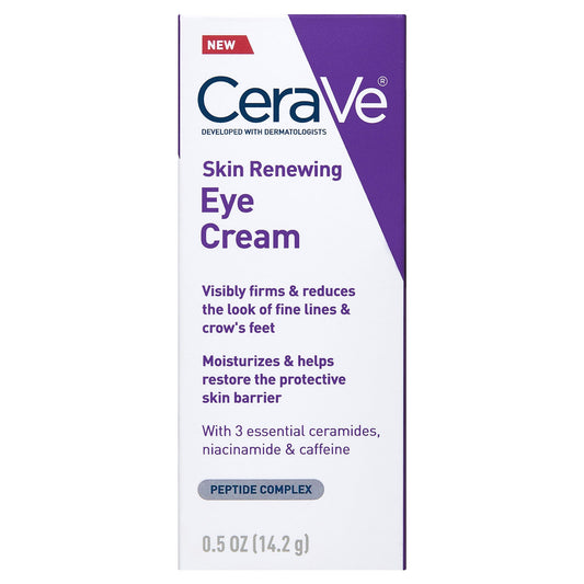 Cerave - Skin Renewing Peptide Eye Cream - 0.5 Fl Oz - 1 Pack