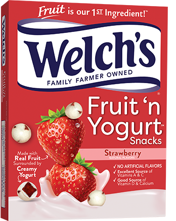 78886 – WELCH’S FRUIT N’ YOGURT STRAWBERRY 8/8CT