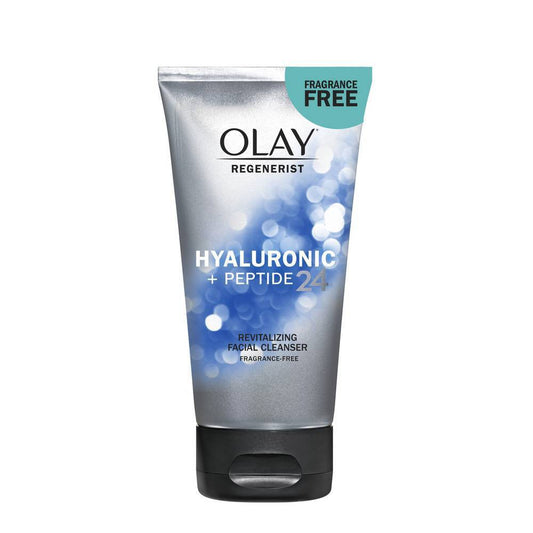 Olay - Regenerist Hyaluronic + Peptide 24 Fragrance-Free Face Wash - 5Oz - 1 Pack