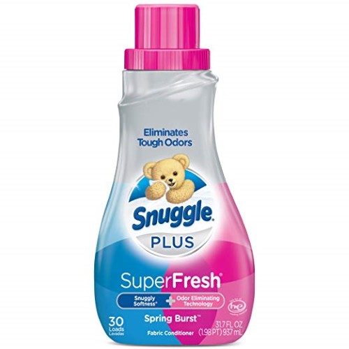 Snuggle - Super Fabric Softener - Super Fresh Snuggly Softness +Odor Eliminating Technology Original 31.7 Us Fl.Oz - 9 Pack