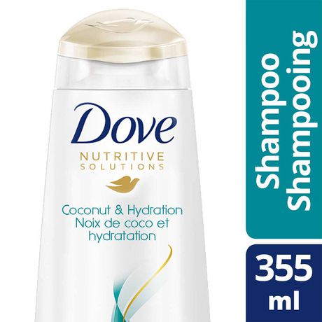 Dove Shampoo - Coconut & Hydration - 12 Floz - 6 Pack