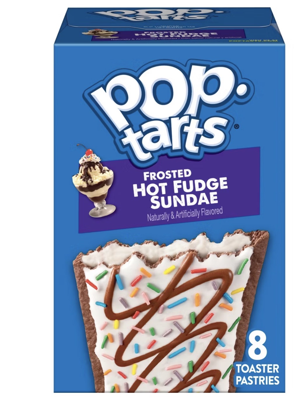 Pop tarts sundae hot fodge 384g 8pack