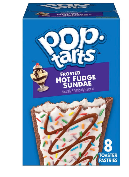 Pop tarts sundae hot fodge 384g 8pack