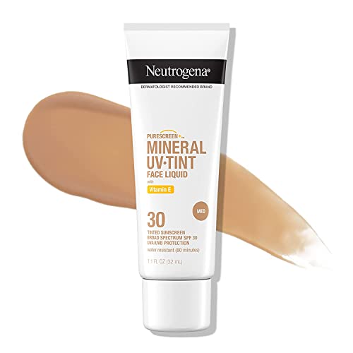 Neutrogena - Mineral Uv Tint Face Liquid Sunscreen - Spf 30 - 1.1Oz - 1 Pack