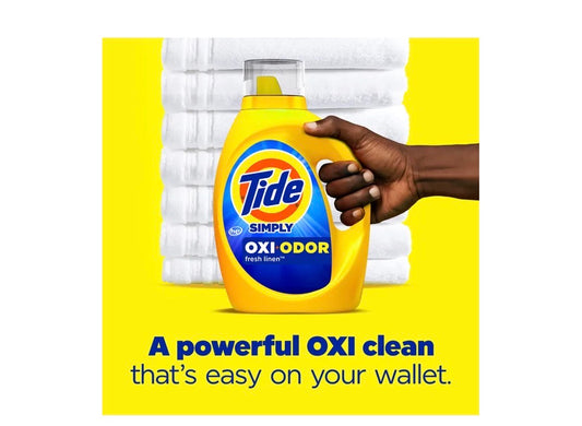Tide - Liquid Detergent - Oxi + Odor - 31 Floz - 6 Pack