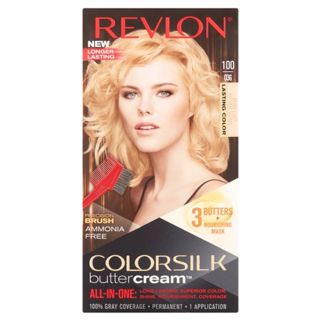 Revlon Hair Color - Color Silk - #100 Extra Light Natural Blonde - 12 Pack