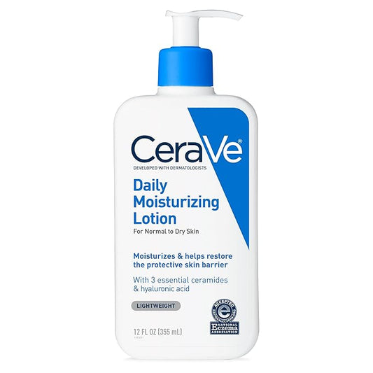 cerave daily moisturizing lotion 355 ml  (48S110) 12PK