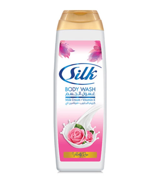 500ml silk boody wash velvety rose 18pk