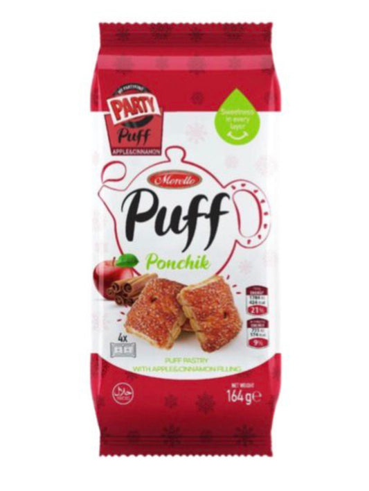Morello Puff Pastry "Apple Cinnamon" 164g x25pcs Halal