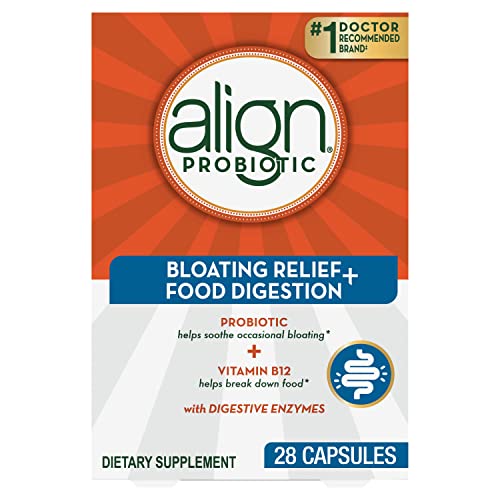 Align Probiotic - Bloating Relief & Food Digestion - 28 Capsules - 1 Pack