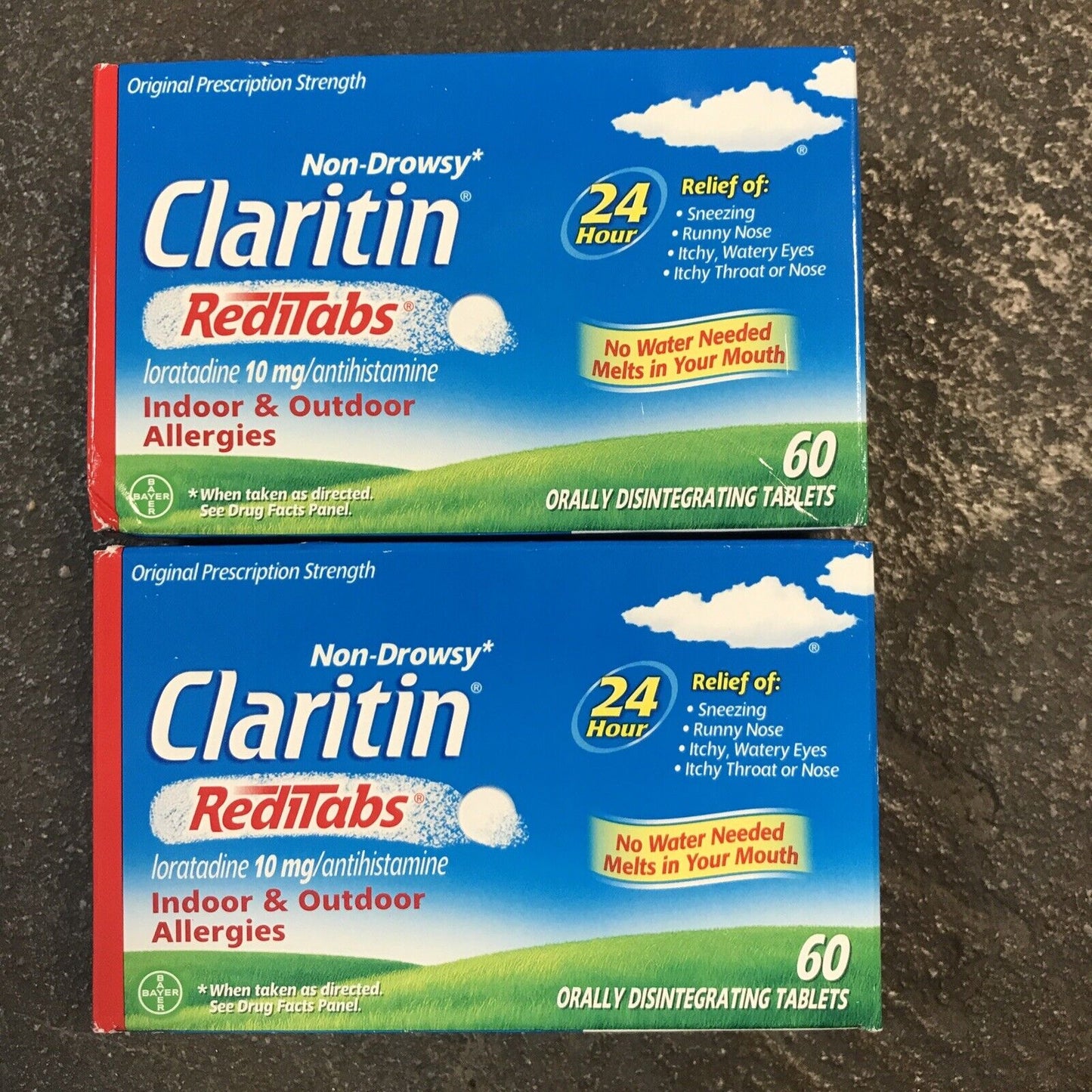 Claritin - Tabltes - Reditabs 24Hr - 60 Ct - 1 Pack