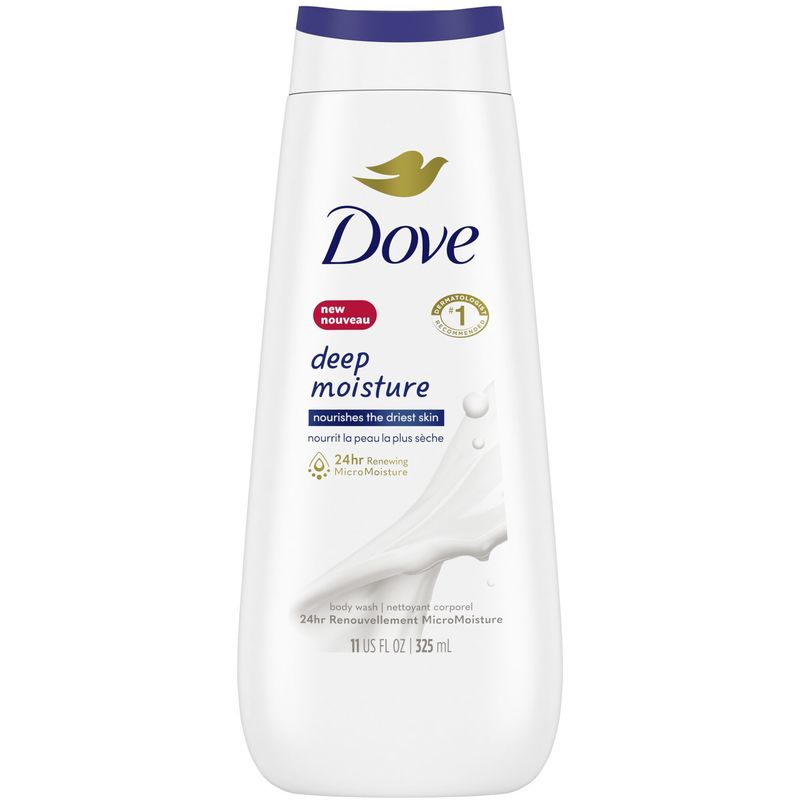 Dove Body Wash - Deep Moisture - 11 Floz - 6 Pack