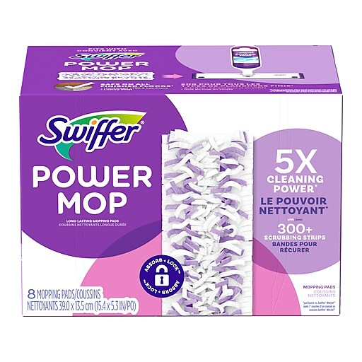 Swiffer - Power Mop Pads - 8Ct/2Pk - 2 Pack