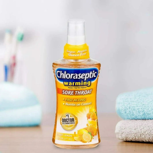 Chloraseptic - Sore Throat Spray - Honey Lemon - 6 Floz - 1 Pack