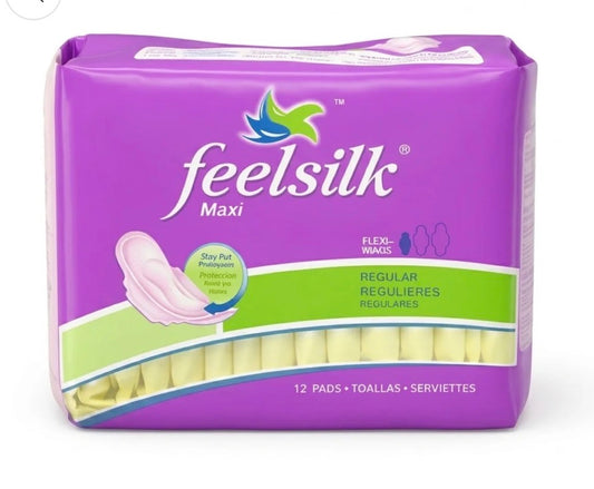 Feel Silk Regular Maxi Pads 14pcs 12pk