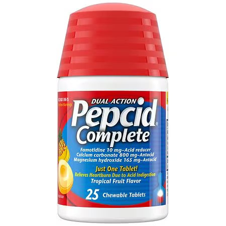 Pepcid - Complete Tropical Fruit 25Ct - 1 Pack