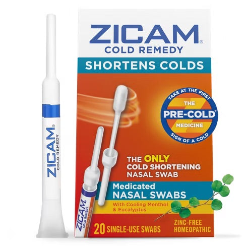 Zicam - Cold Remedy Nasal Swabs 20 Count - 1 Pack