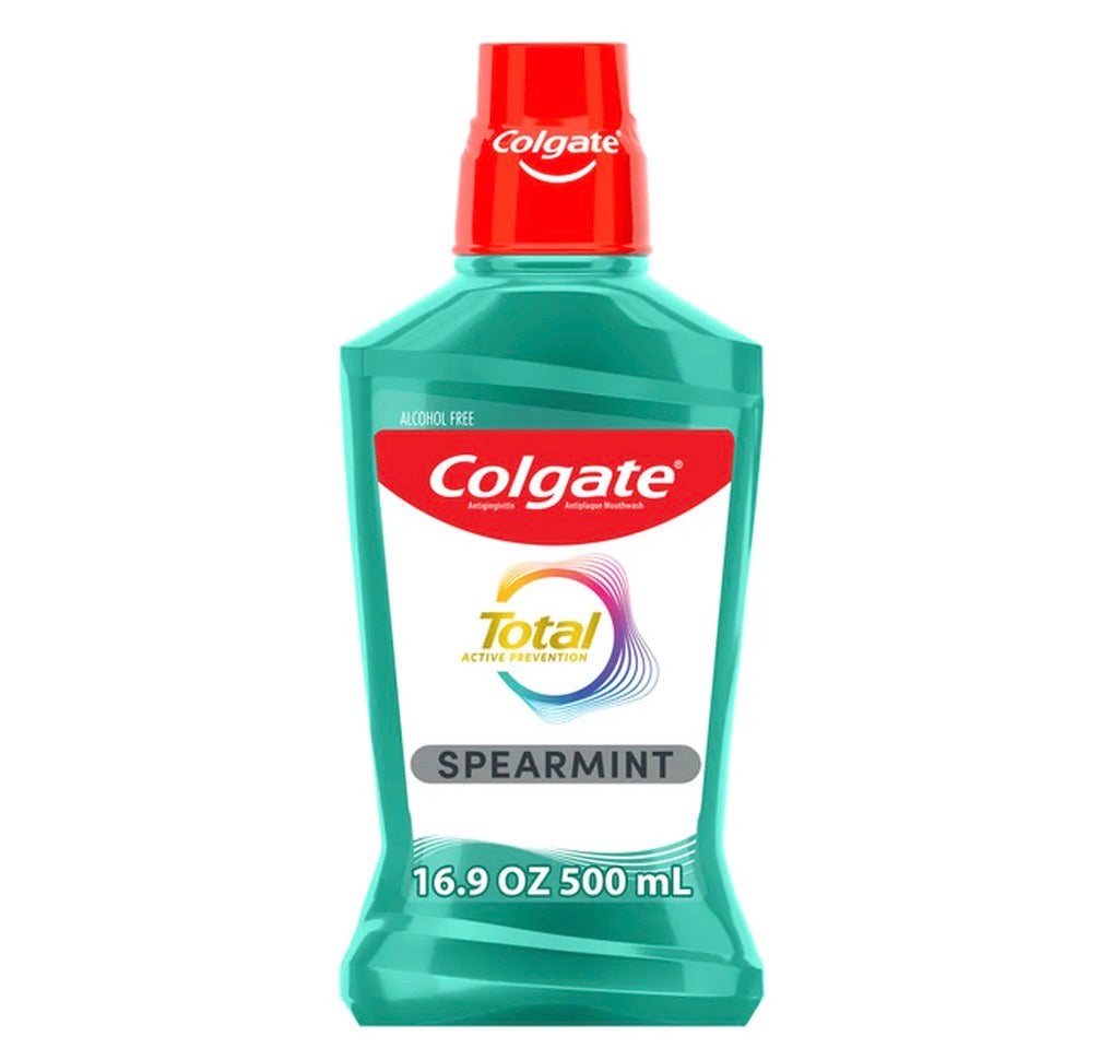 Colgate mouth wash - total spearmint surge 16.9oz 6Pack