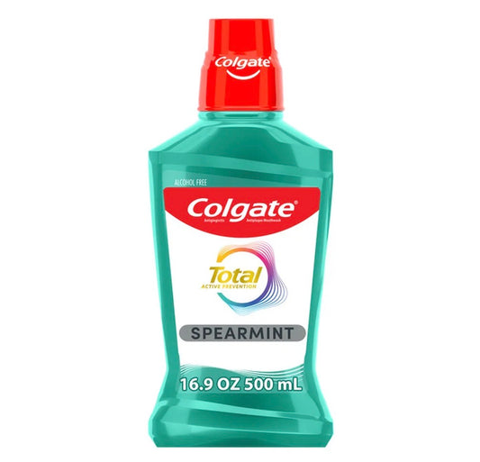 Colgate mouth wash - total spearmint surge 16.9oz 6Pack