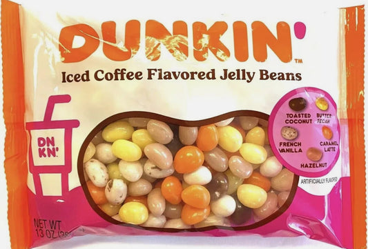 71448 – Dunkin' Donuts Iced Coffee Jelly Beans – 12oz, 24pcs