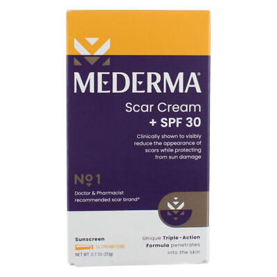 Mederma - Scar + Cream Spf 30 Sunscreen 0.7 (20 G) - 1 Pack